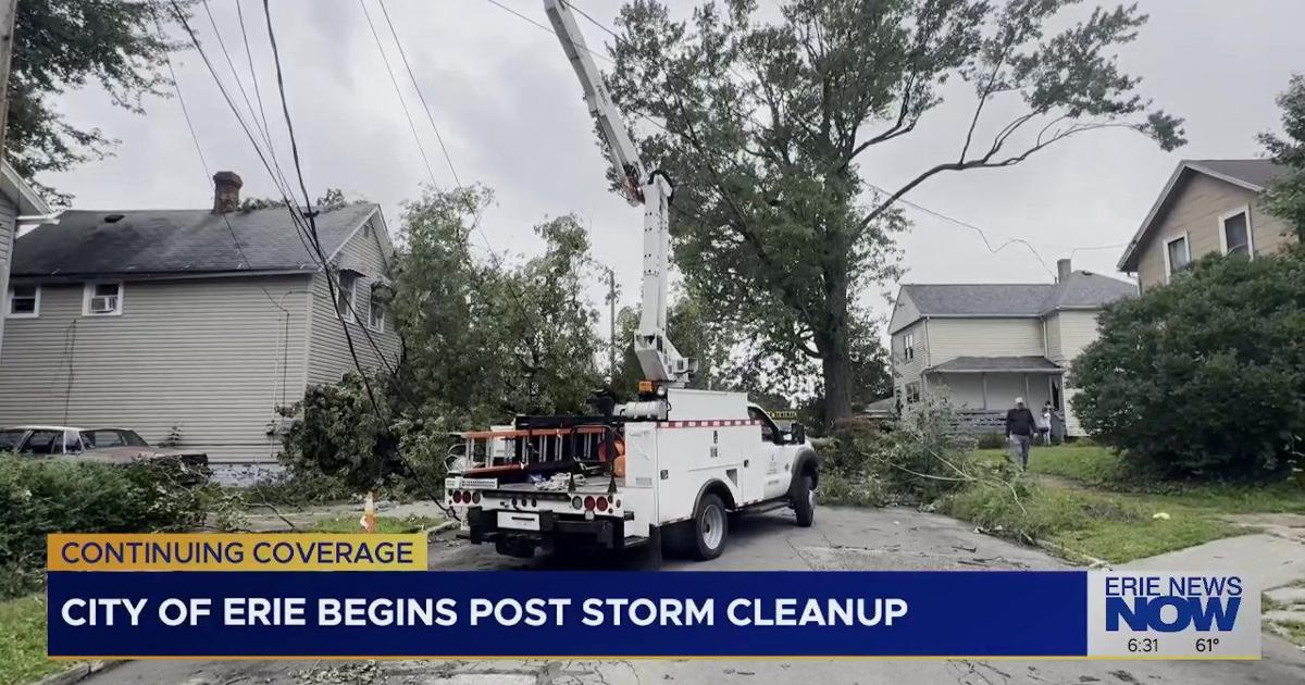 City of Erie Crews Begin Storm Debris Cleanup | News