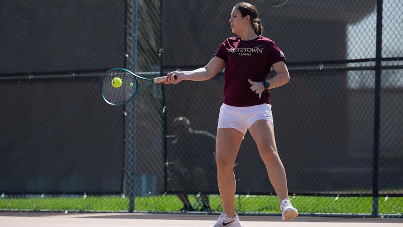 Women's tennis comes up just short against Scranton