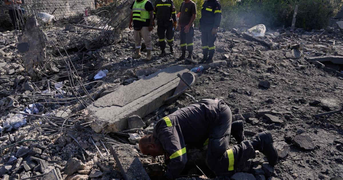 Israeli airstrikes on a village in southern Lebanon kill 12 people, including 2 children | Ap-world