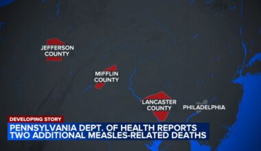 4th measles-related death announced by Pennsylvania health officials