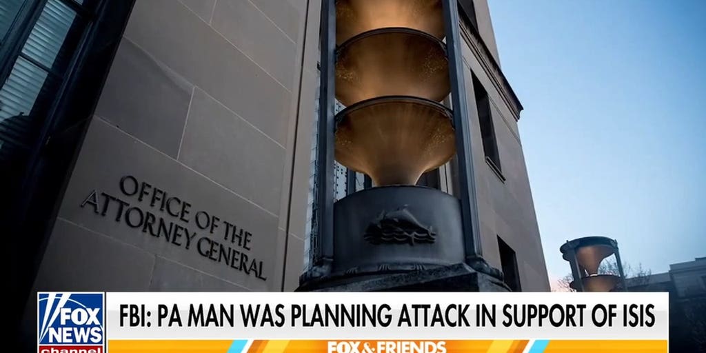 FBI arrests Pennsylvania man for allegedly planning ISIS-inspired attack