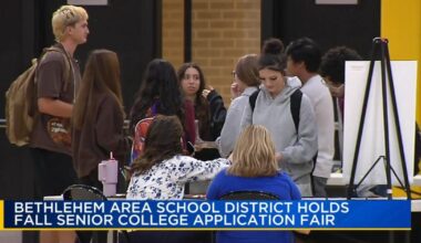 Bethlehem Area School District college fair gives students access to free applications | Bethlehem Area