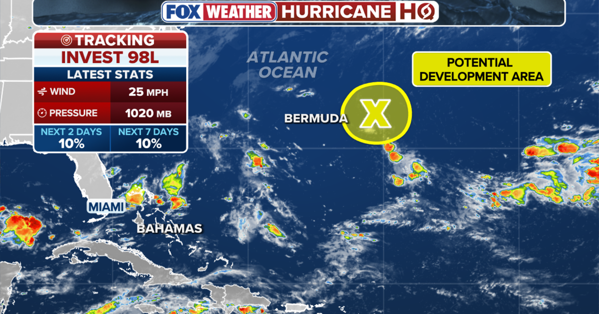 Invest 98L forms in Atlantic amid quietest hurricane season: Philadelphia