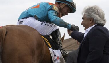The Puma and blinkers prove winning combo in Pennsylvania Derby