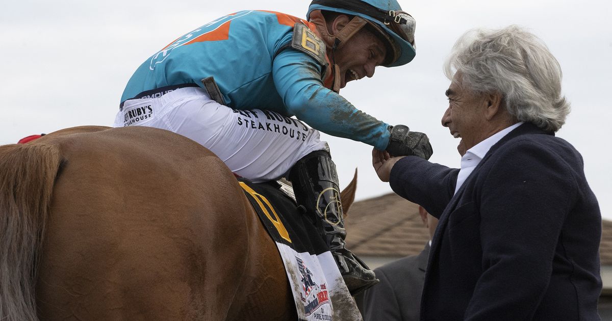 The Puma and blinkers prove winning combo in Pennsylvania Derby