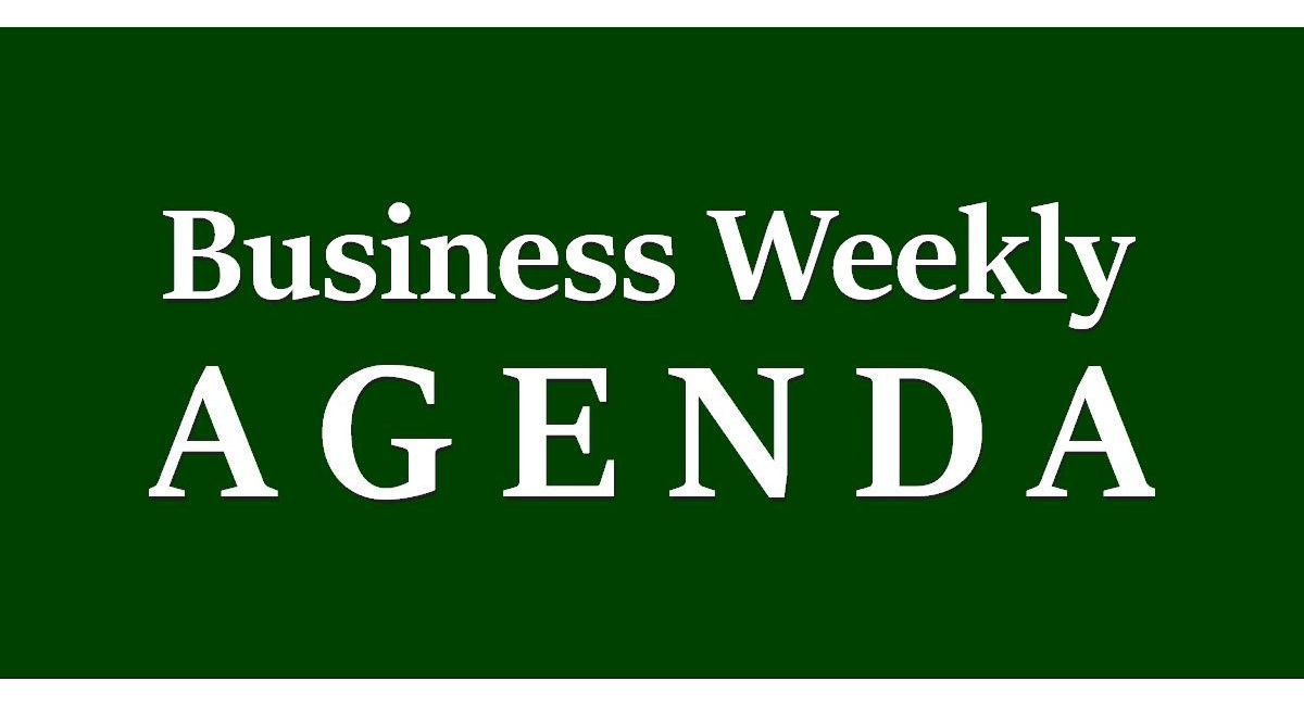 Business Weekly Agenda for September 20