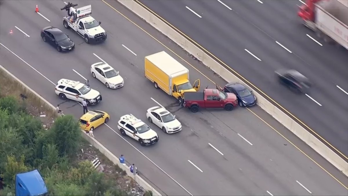 Crash closes lanes on I-95 North in Northeast Philly – NBC10 Philadelphia