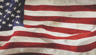 Grunge American Flag