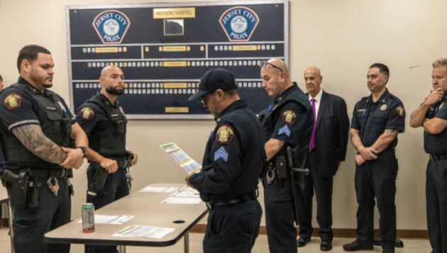 Jersey City PD and local library team up for 'Books & Badges' reading series