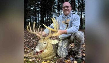 Big Backyard Buck from Pennsylvania for Lucky Crossbow Hunte