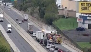 Truck fire on I-78 slows traffic in Lehigh County | Traffic