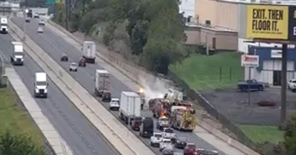 Truck fire on I-78 slows traffic in Lehigh County | Traffic