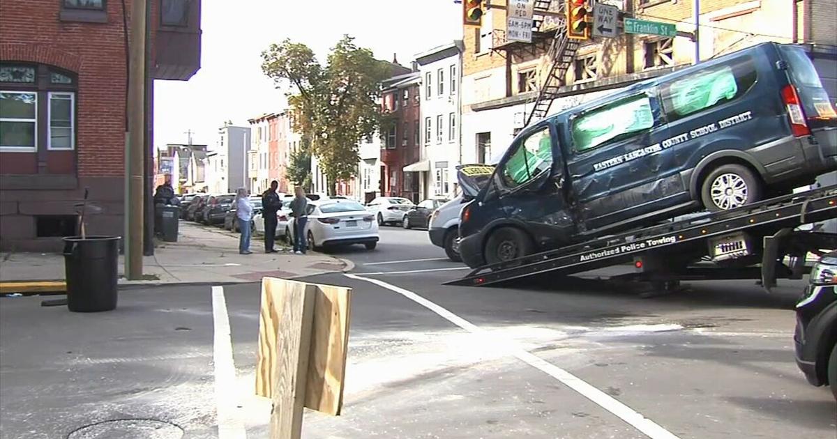 Minor injuries sustained after school van runs red light, hits SUV | Reading Area