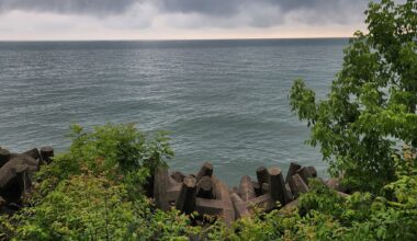 an image of clouds over lake erie.