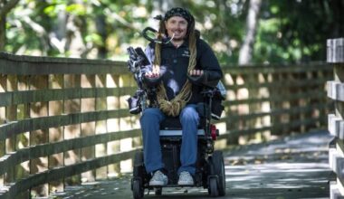Paralyzed man riding Erie Canal for 350-plus miles reaches Orleans today