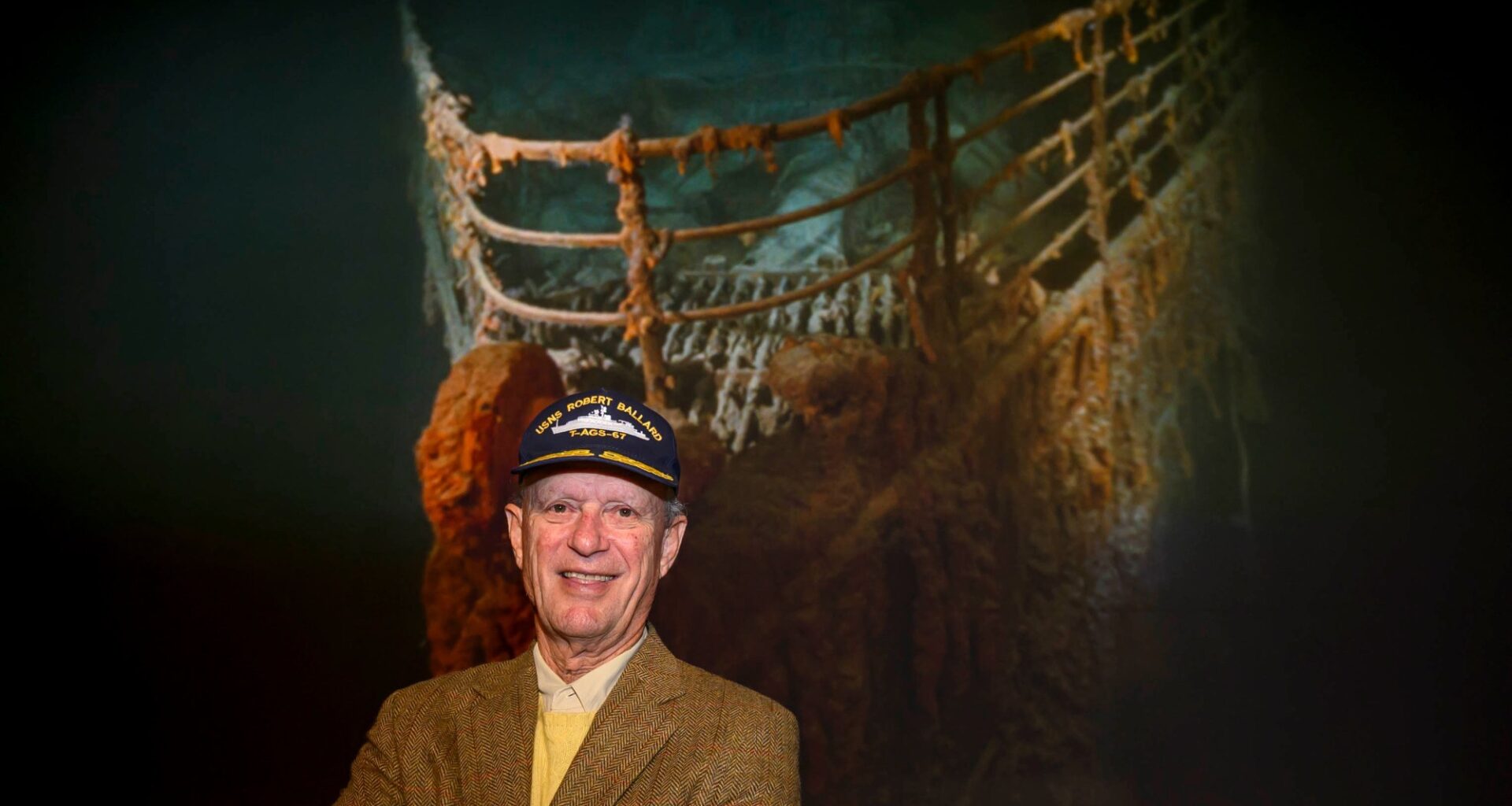Titanic Discoverer Robert Ballard at Da Vinci Science Center photos