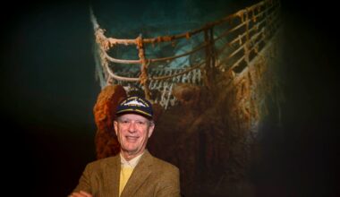 Titanic Discoverer Robert Ballard at Da Vinci Science Center photos