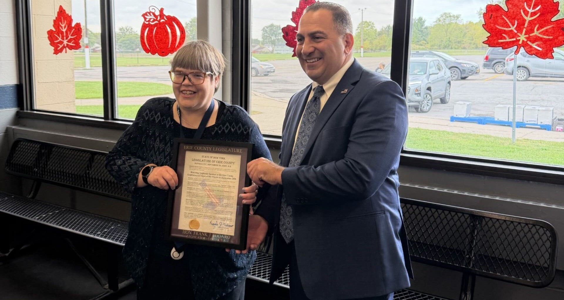 Erie County awards Citizen of the Month