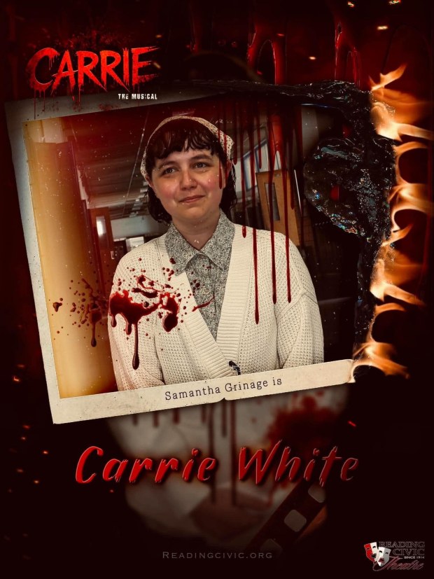 Samantha Grinage as Carrie White in "Carrie the Musical." (Jessica Reber)