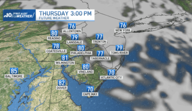Big warm up and then a big cool down for Philadelphia region – NBC10 Philadelphia