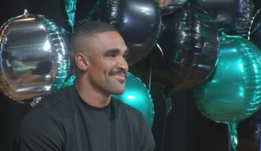 Eagles QB Jalen Hurts donates 600K to bring air conditioning to part of Northeast High School