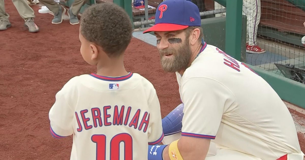 How Bryce Harper, Philadelphia Phillies honored a 5-year-old who battled cancer