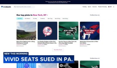 Vivid Seats ticket-selling platform sued in Pennsylvania for allegedly deceiving customers with hidden junk fees