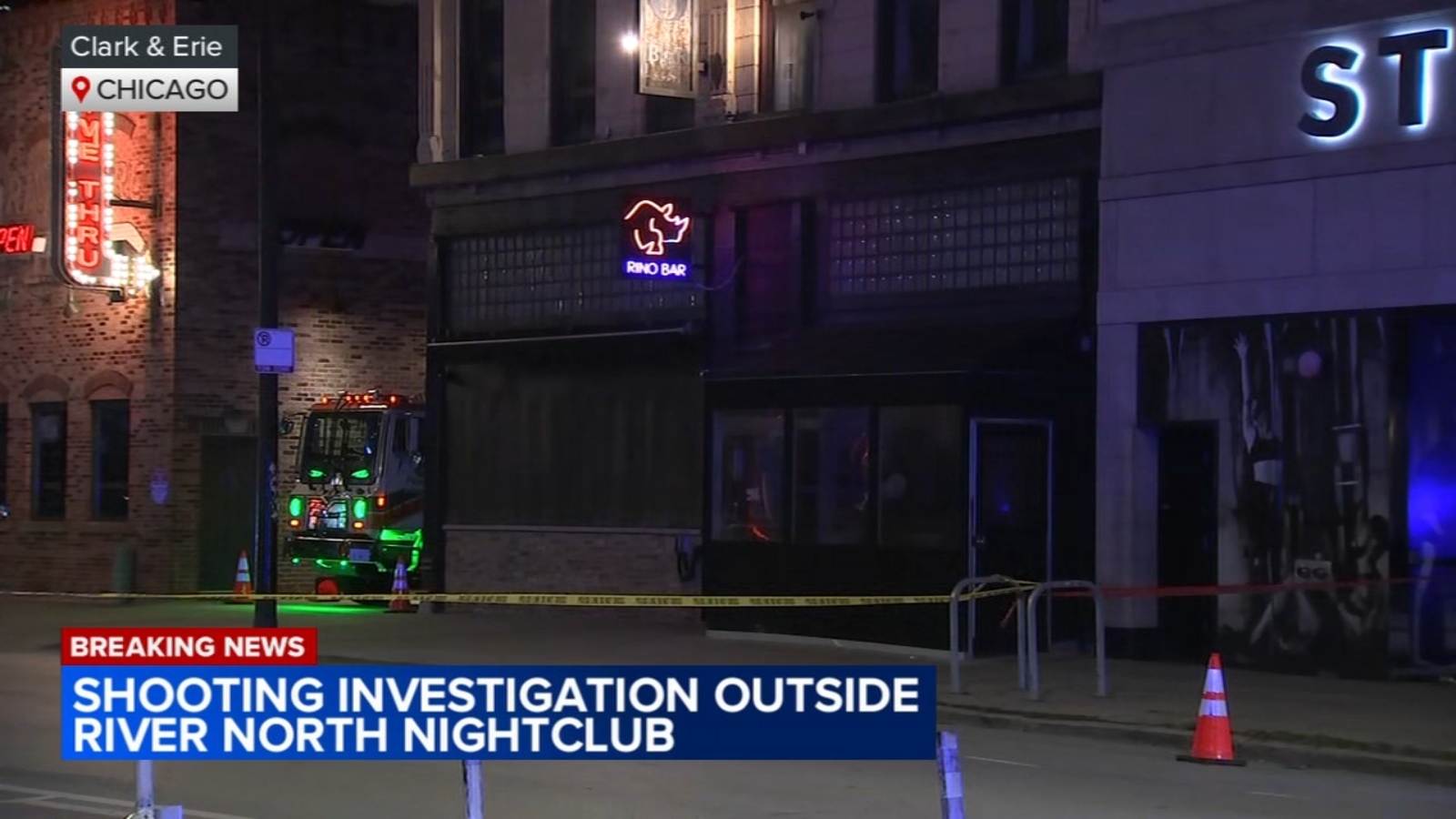 River North shooting today: Police respond to apparent downtown Chicago shooting outside nightclub near Clark and Erie streets