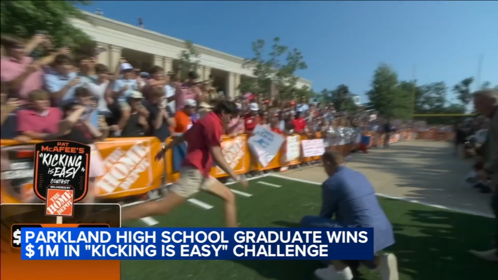 Allentown, Pennsylvania graduate wins $1 million kicking challenge on College GameDay