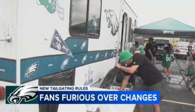 'We're ready to fight': Group of Eagles tailgaters expresses concern about new tailgating guidelines