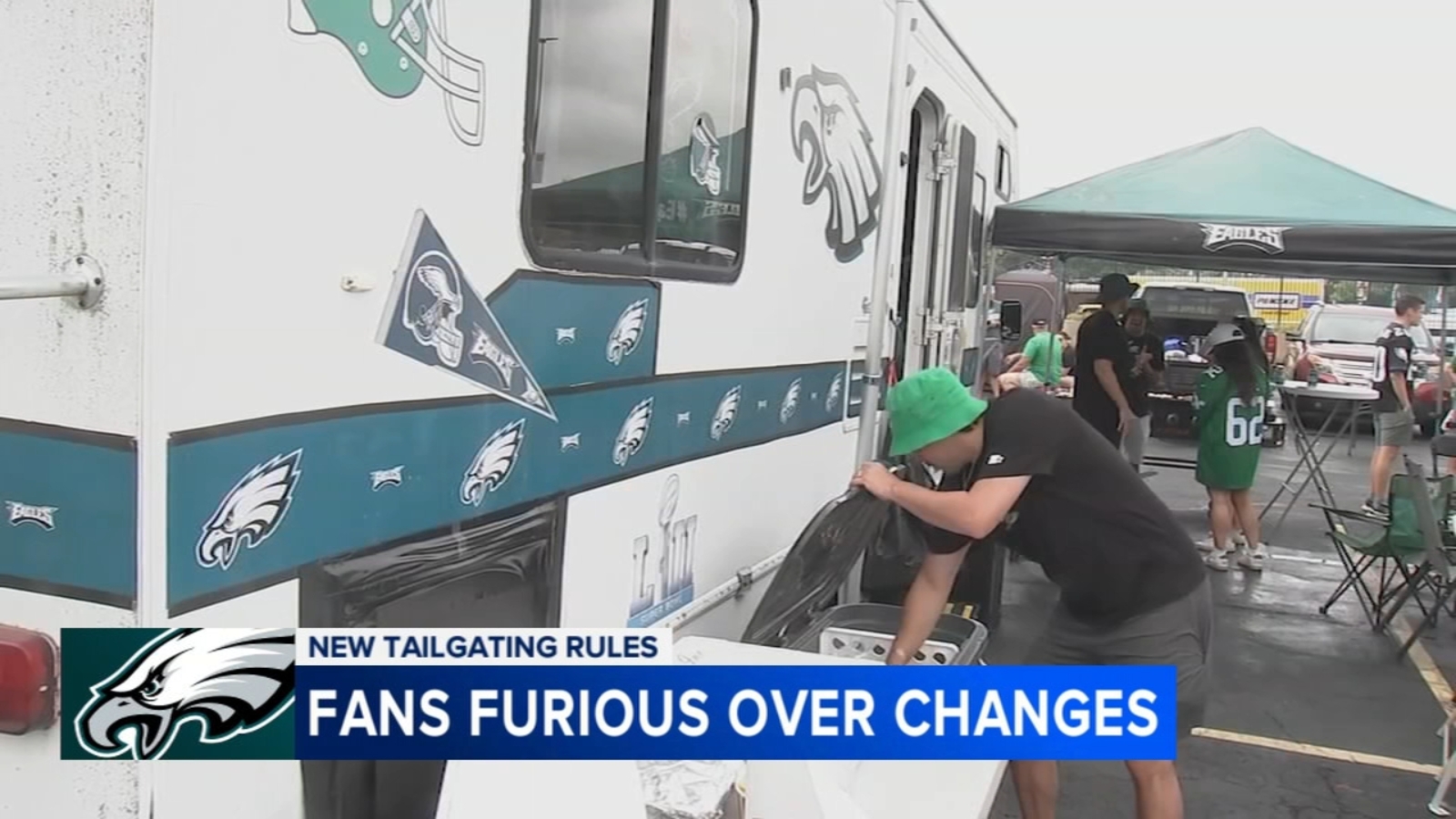 'We're ready to fight': Group of Eagles tailgaters expresses concern about new tailgating guidelines