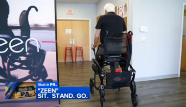 Made in PA: West Chester-made Zeen mobility device helps users transition from sitting to standing