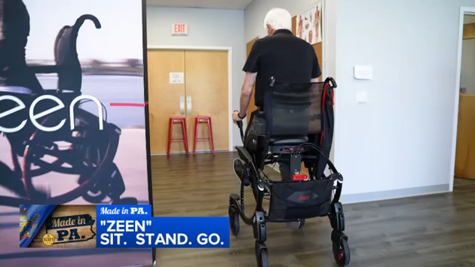 Made in PA: West Chester-made Zeen mobility device helps users transition from sitting to standing