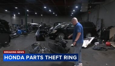 Police uncover alleged chop shop with stolen Hondas in North Philadelphia