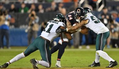 Eagles’ defense reeling after getting shredded by Bears – NBC10 Philadelphia