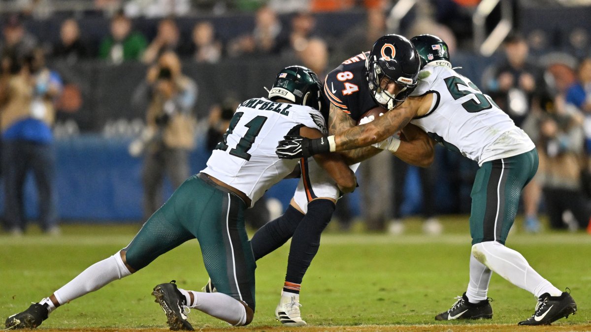 Eagles’ defense reeling after getting shredded by Bears – NBC10 Philadelphia