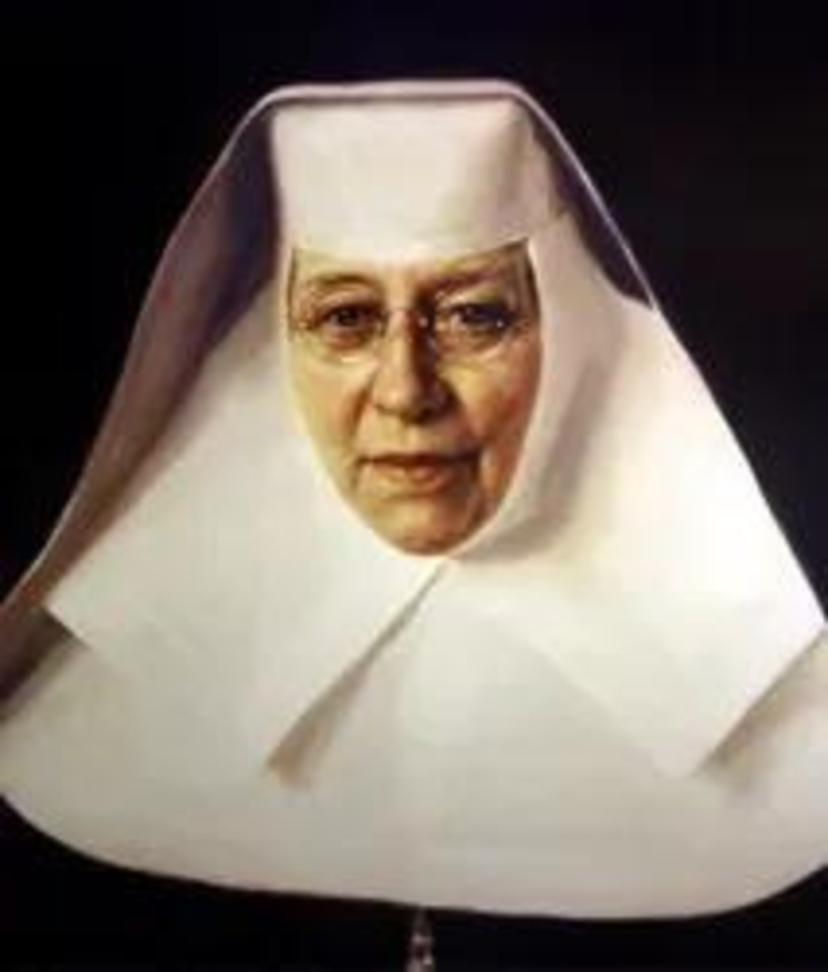U.S. Saint Mother Katherine Drexel, founder of the Sisters of the Blessed Sacrament.