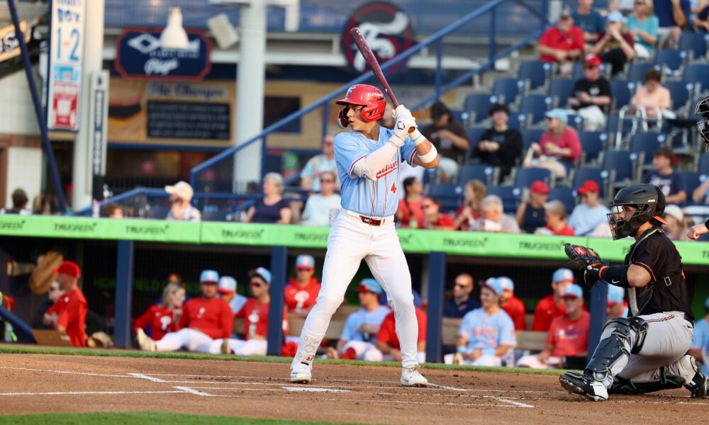 Phillies shortstop prospect puts together breakout season at Double-A with confidence, surprising power: ‘I’m finally seeing the results’