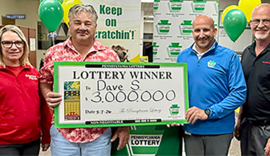 Pennsylvania Lottery ticket at Country Fair wins $3 million