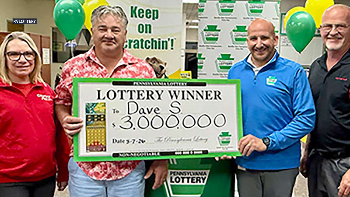 Pennsylvania Lottery ticket at Country Fair wins $3 million