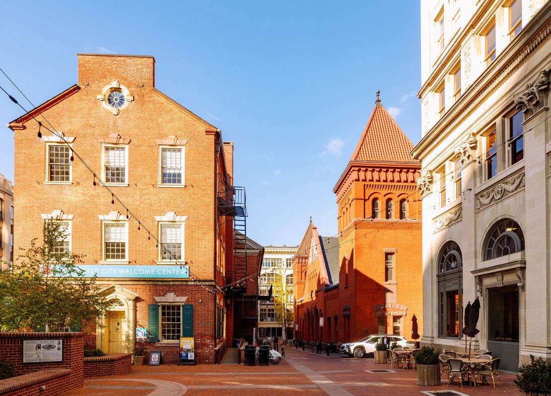 Lancaster's historic downtown core is filled with restored architecture.