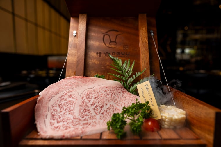 Wagyu is served in various forms at OGYU in Ardmore.