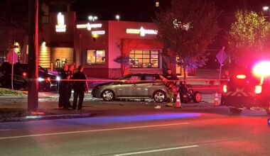 Crash closes Ardmore Boulevard in Forest Hills, Pennsylvania