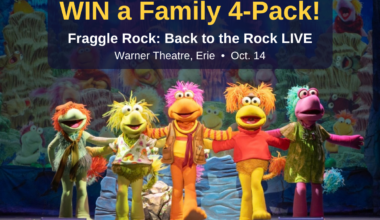Win a Family Four-Pack to Fraggle Rock LIVE in Erie! 🎉