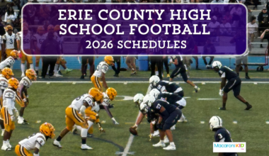 2026 Erie County High School Football Schedules