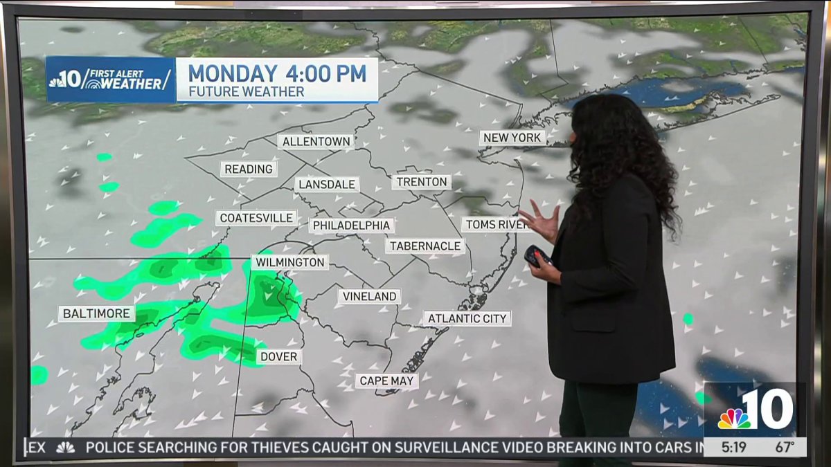 Rainy week ahead and a chilly start to fall – NBC10 Philadelphia