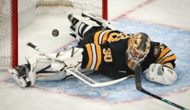 Bruins goalie Michael DiPietro made 26 saves in a 2-0 shutout loss against the Flyers Thursday night in Philadelphia.