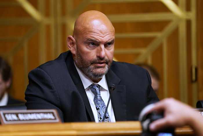 Sen. John Fetterman's isolation from Democrats grows stark in Pennsylvania