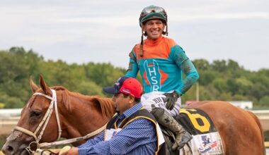 PA Derby Win Lifts Castellano to Jockey of the Week