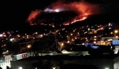 Massive brush fire strikes Neversink Mountain in Berks; evacuations underway | Reading Area